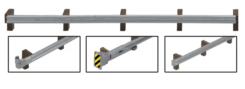 949-4176 - Guardrails Kit (Ho Scale) 1