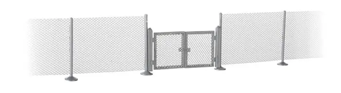 949-4188 - Metal Industrial Fence Kit (Ho Scale) 1