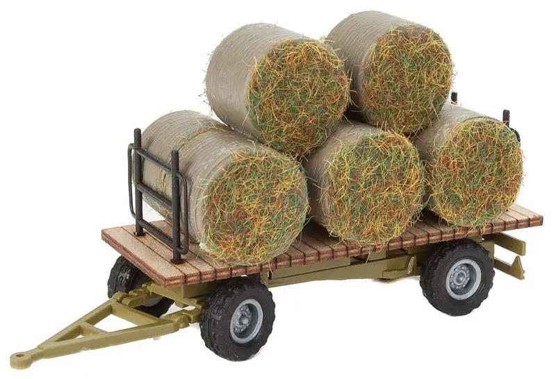 949-4192 - Hay Trailer With Load Kit (Ho Scale) 1