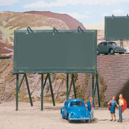 949-4250 - Plain Billboards 3Pc (Ho Scale) 1