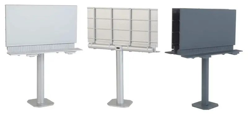 949-4252 - Modern Single-Post Billboard Kit (Ho Scale) 1