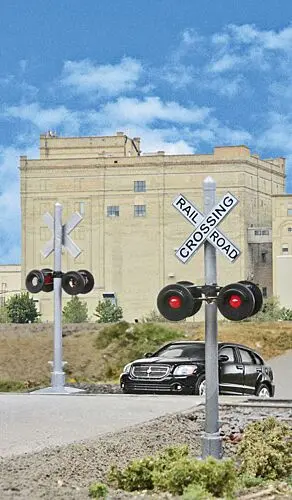949-4333 - Railroad Crossing Flasher 2Pc (Ho Scale) 1