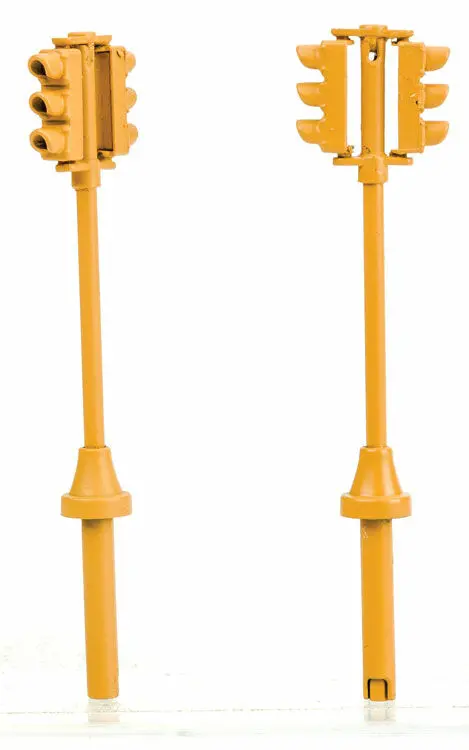 949-4368 - 1960S-Style Traffic Light 2-Pack - Non-Operating - Double-Sided (Ho Scale) 1