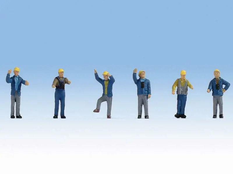 949-6046 - 1960S & 70S Yard Crewmen (Ho Scale) 1