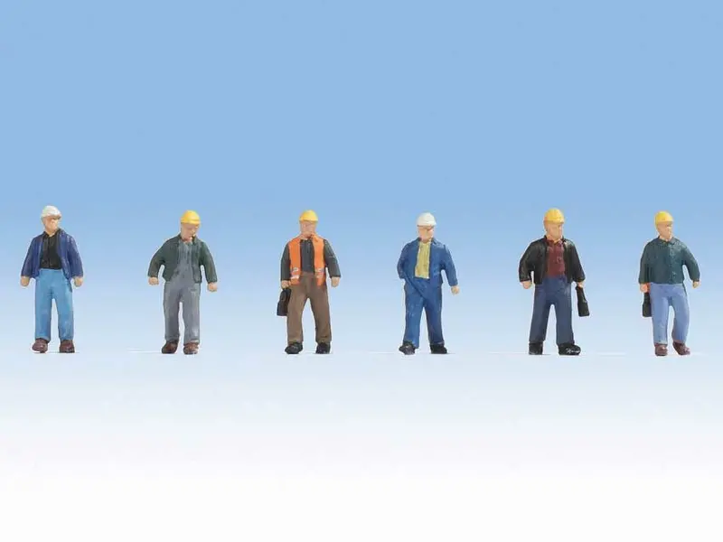 949-6047 - Construction Workers (Ho Scale) 1