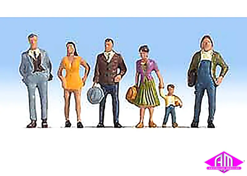 949-6056 - Pedestrians - Set No.2 (Ho Scale) 1