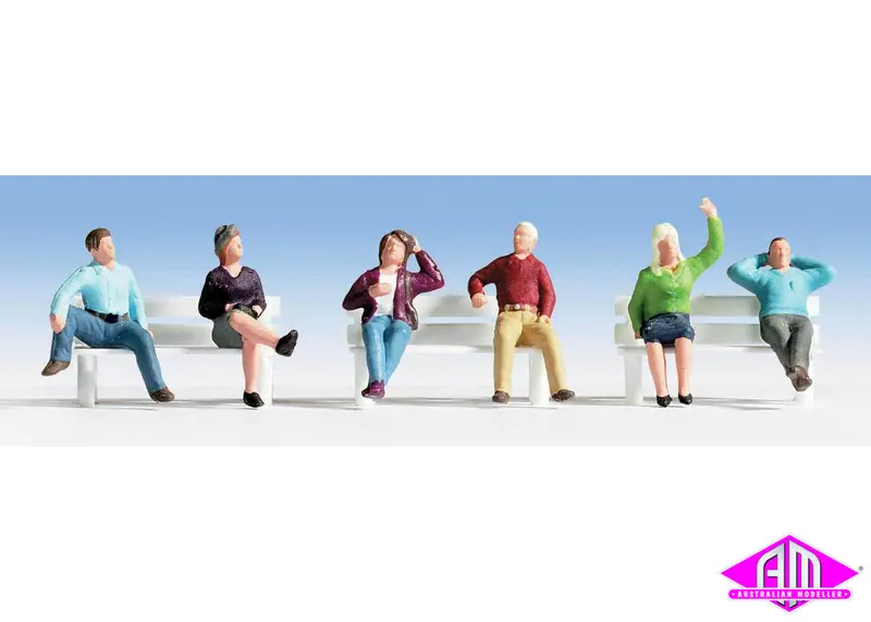 949-6059 - Seated People - Set No.3 (Ho Scale) 1