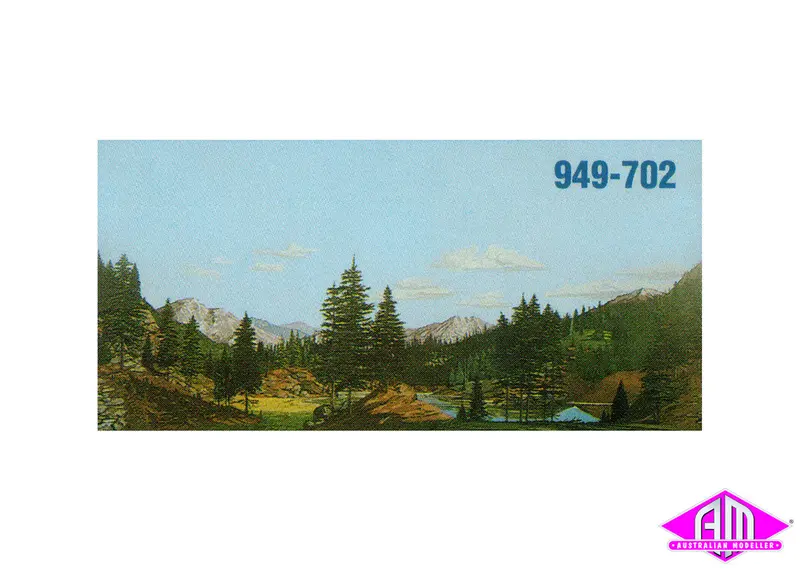 949-702 - Background Scene "Tall Timber" (Ho Scale) 1