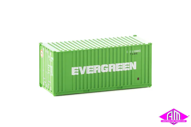 949-8002 - 20' Rib-Side Container - Evergreen (Ho Scale) 1