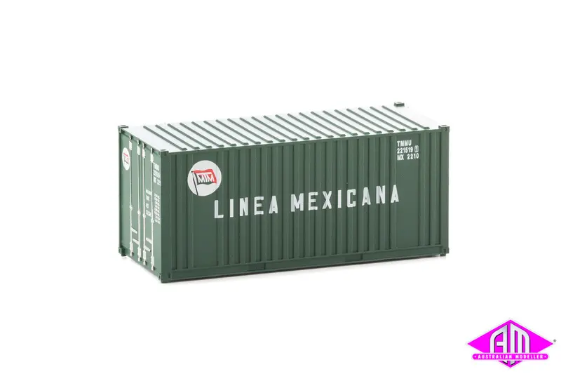 949-8008 - 20' Rib-Side Container - Linea Mexicana (Ho Scale) 1