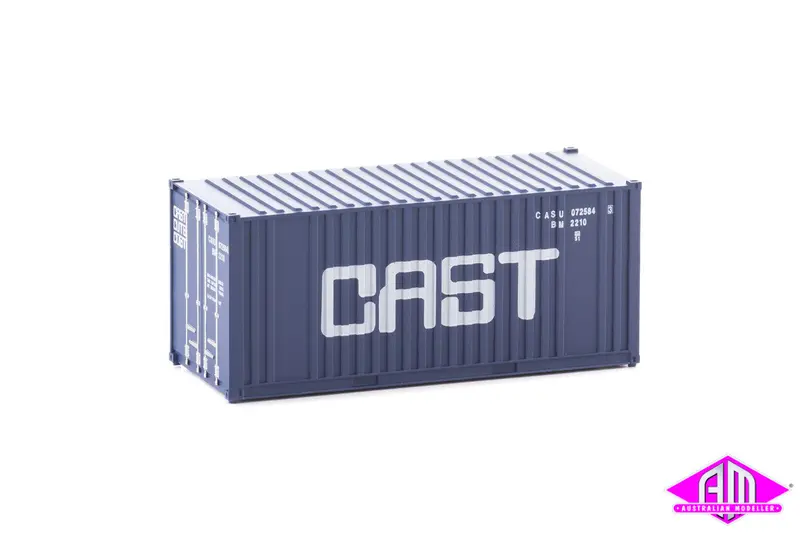 949-8009 - 20' Container With Flat Panel - Cast (Ho Scale) 1