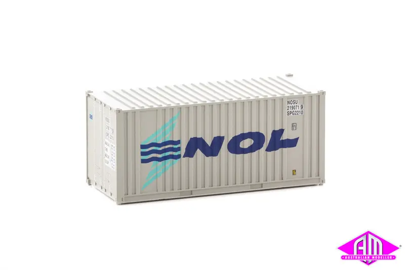 949-8015 - 20' Container With Flat Panel - Nol (Ho Scale) 1