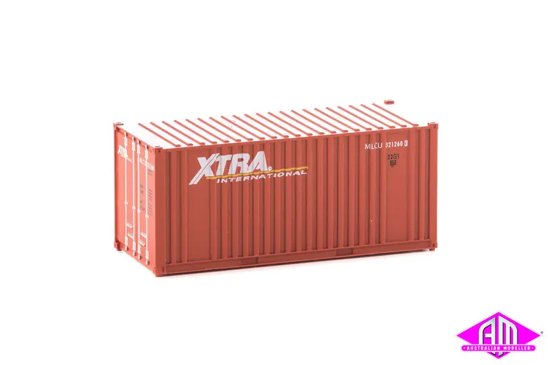 949-8018 - 20' Container With Flat Panel - Xtra (Ho Scale) 1
