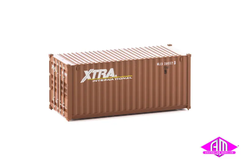 949-8067 - 20' Container Fully Corrugated - Xtra (Ho Scale) 1