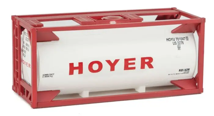 949-8108 - 20' Tank Container Hoyer (Ho Scale) 1