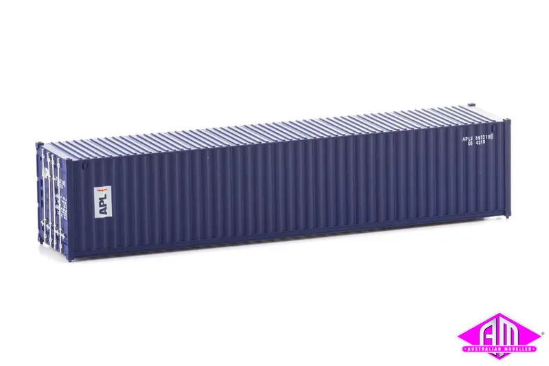 949-8157 - 40' Rib-Side Container - Apl (Ho Scale) 1
