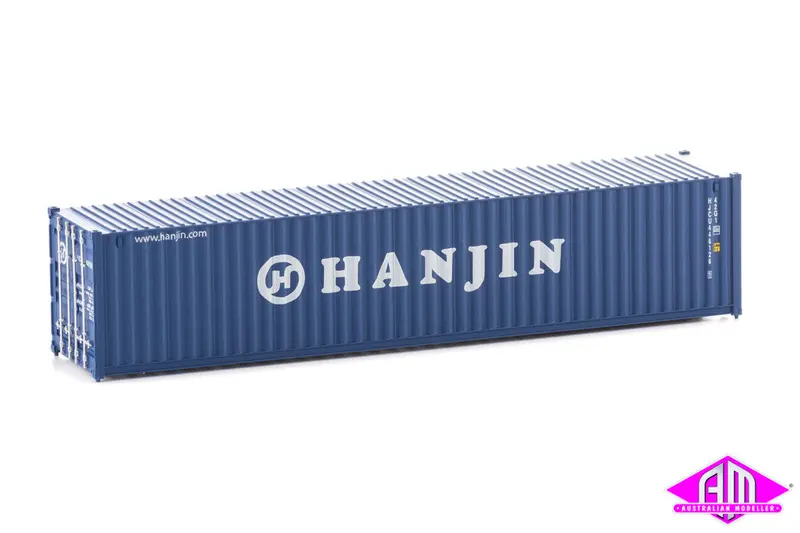 949-8158 - 40' Rib-Side Container - Hanjin (Ho Scale) 1