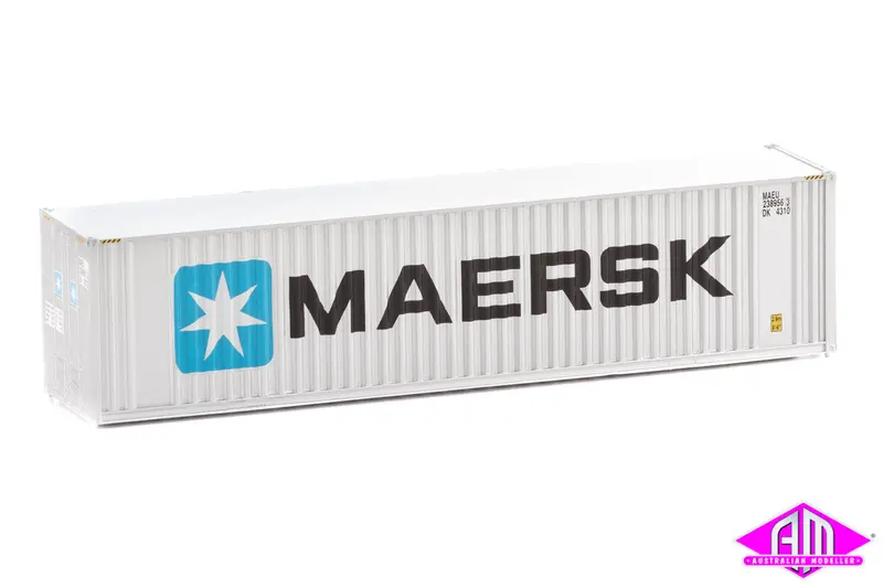 949-8201 - 40' Hi-Cube Container - Maersk (Ho Scale) 1