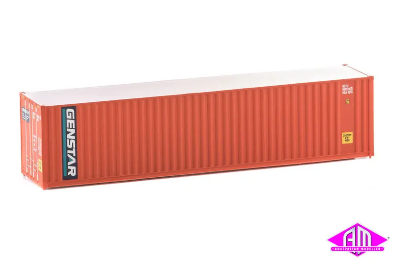 949-8216 - 40' Hi-Cube Corrugated Container - Genstar (Ho Scale) 1