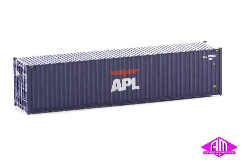 949-8251 - 40' Hi-Cube Corrugated Container - Aplz (Ho Scale) 1