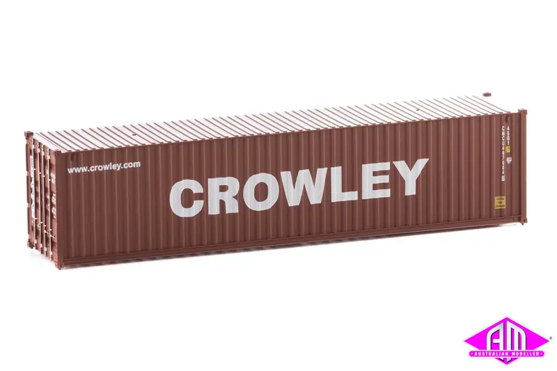 949-8261 - 40' Hi-Cube Corrugated Container - Crowley (Ho Scale) 1