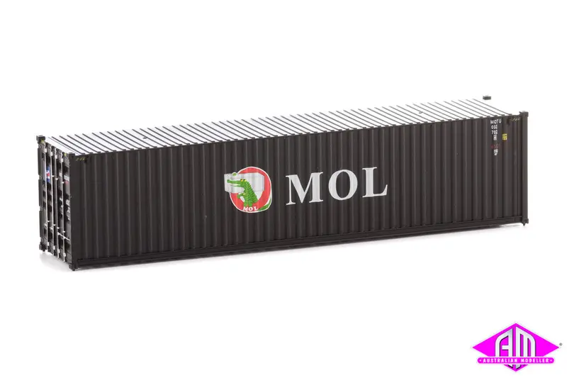 949-8264 - 40' Hi-Cube Corrugated Container - Mol (Ho Scale) 1