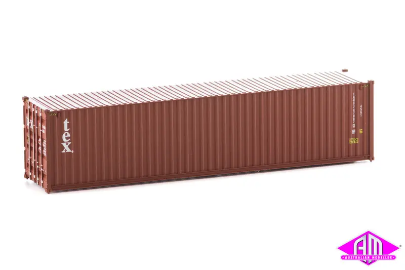 949-8266 - 40' Hi-Cube Corrugated Container - Tex (Ho Scale) 1