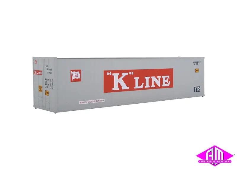 949-8351 - 40' Reefer Container - K Line (Ho Scale) 1