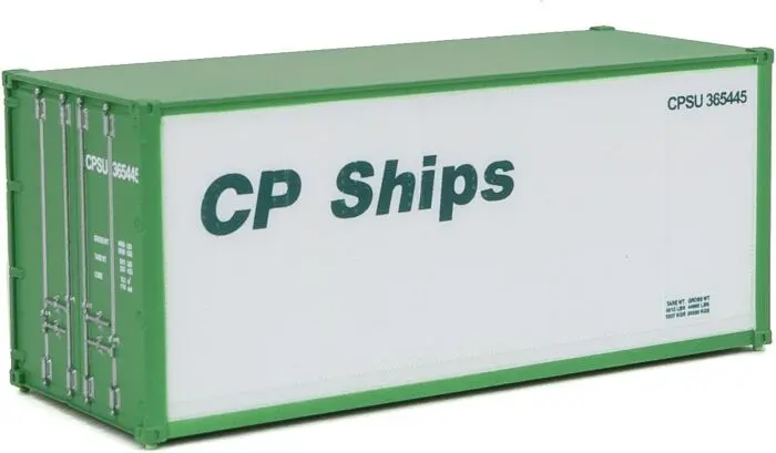 949-8654 - 20' Sooth Side Container Cp Ships Ii (Ho Scale) 1