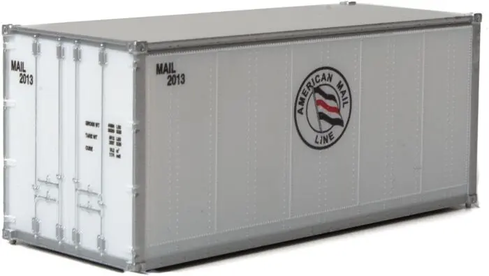 949-8660 - 20' Smooth Side Container American Mail Line (Ho Scale) 1