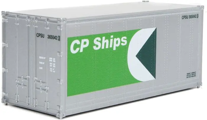 949-8662 - 20' Smooth Side Container Cp Ships (Ho Scale) 1