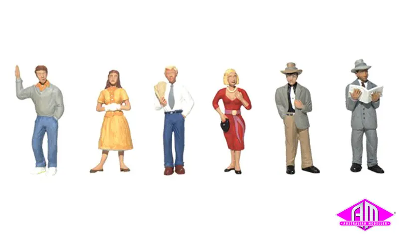 A1821 - Scenic Accents - Pedestrians (Ho Scale) 1