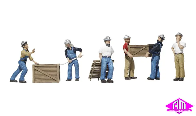 A1823 - Scenic Accents - Dock Workers (Ho Scale) 1