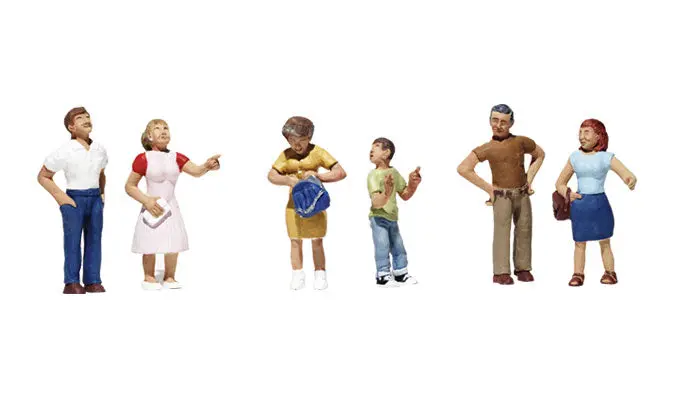 A1825 - Scenic Accents - Window Shoppers (Ho Scale) 1