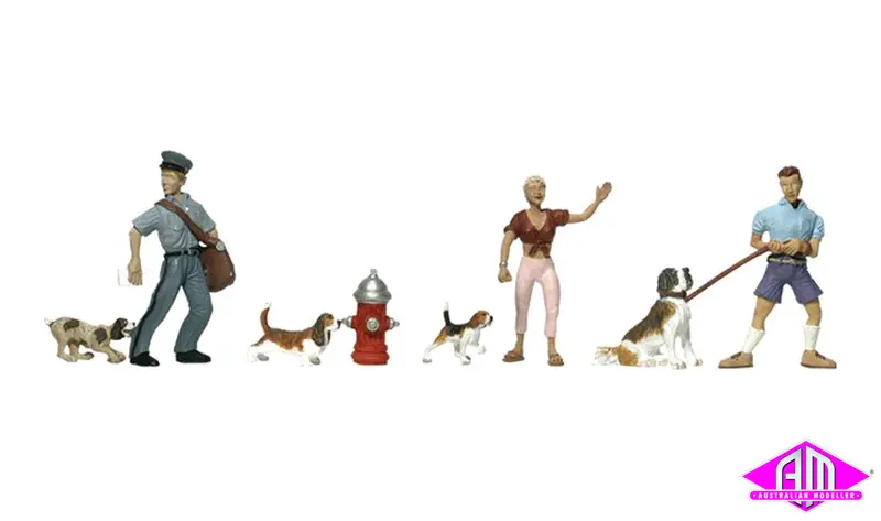 A1827 - Scenic Accents - People & Pets (Ho Scale) 1