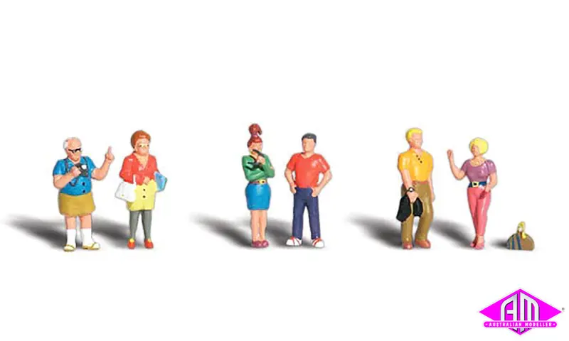 A1836 - Scenic Accents - Tourists (Ho Scale) 1