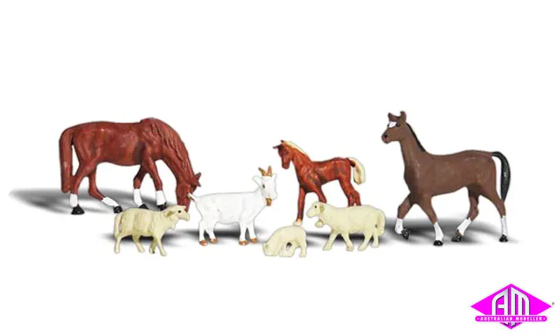 A1844 - Scenic Accents - Livestock (Ho Scale) 1