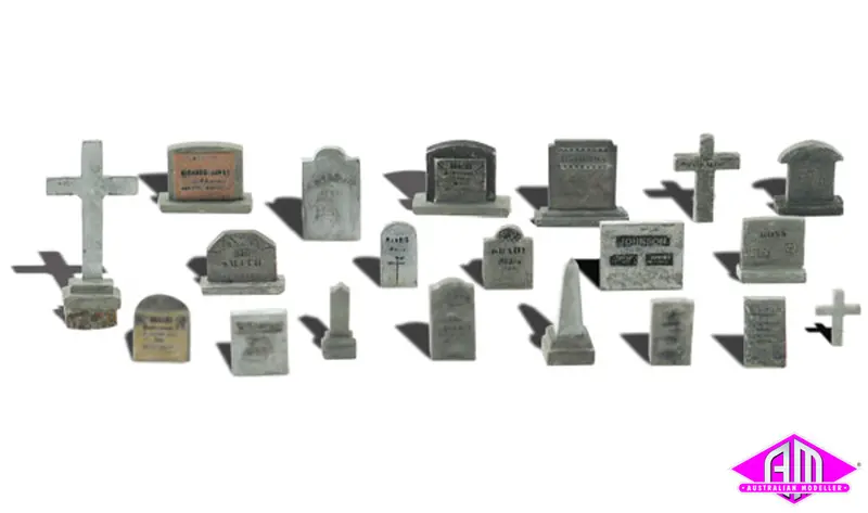 A1856 - Scenic Accents - Tombstones (Ho Scale) 1