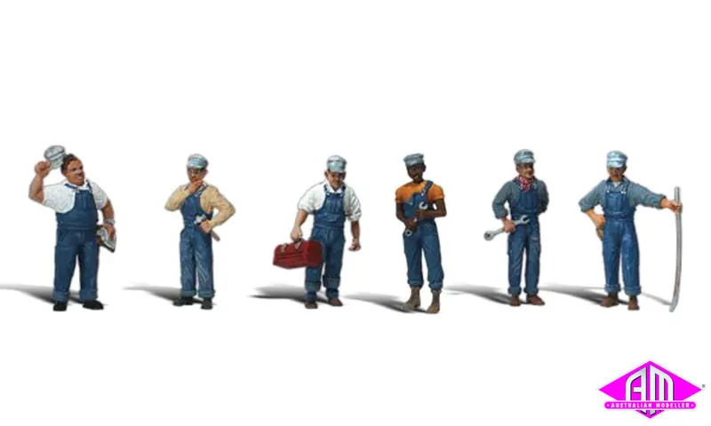 A1859 - Scenic Accents - Train Mechanics (Ho Scale) 1