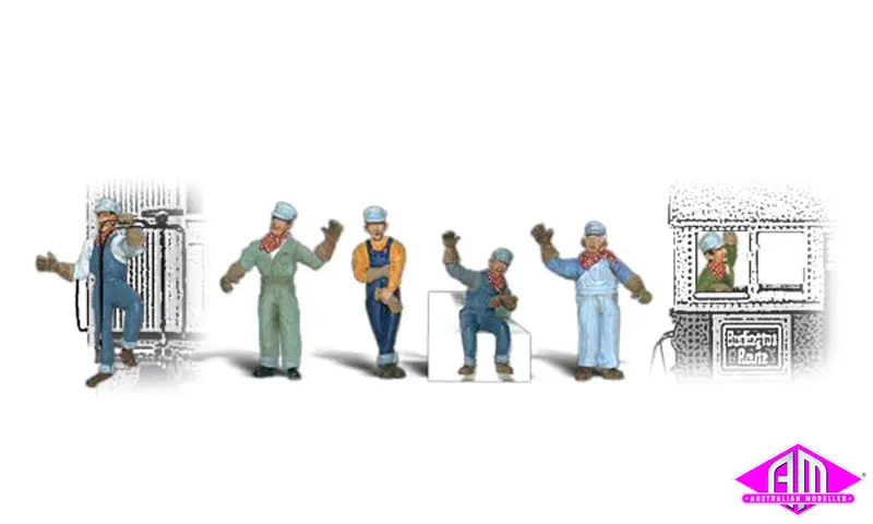 A1866 - Scenic Accents - Engineers (Ho Scale) 1