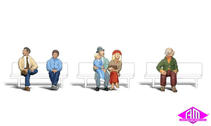 A1873 - Scenic Accents - Passengers (Ho Scale) 1