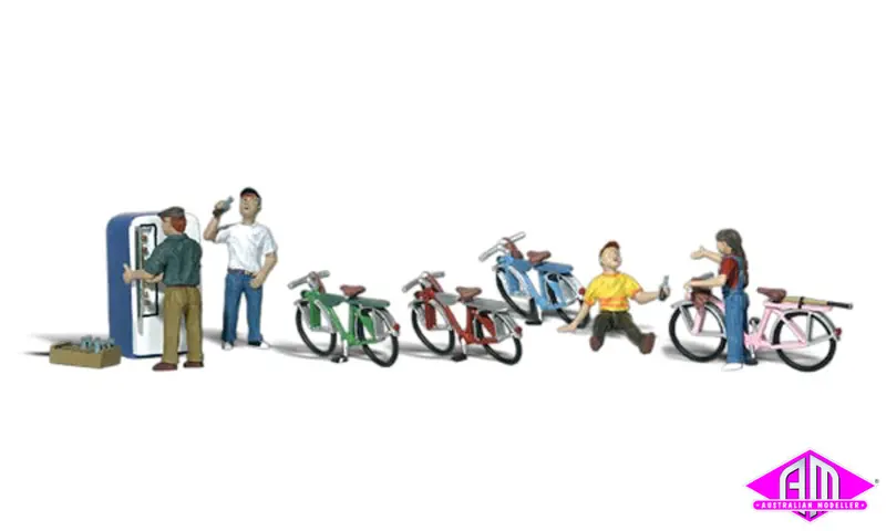 A1904 - Scenic Accents - Bicycle Buddies (Ho Scale) 1