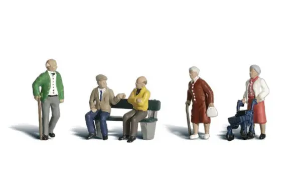 A1922 - Senior Citizens (Ho Scale) 1