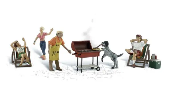 A1929 - Backyard Barbecue (Ho Scale) 1