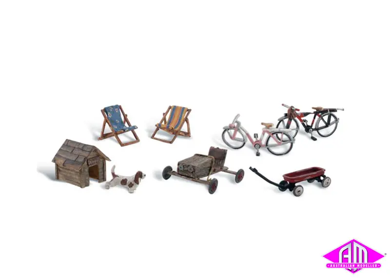 A1931 - Scenic Accents - Backyard Basics (Ho Scale) 1