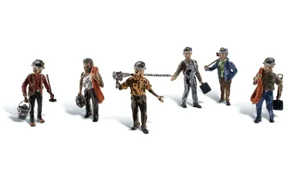 A1933 - Miners (Ho Scale) 1