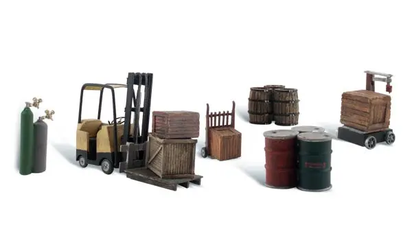 A1934 - Loading Dock Details (Ho Scale) 1