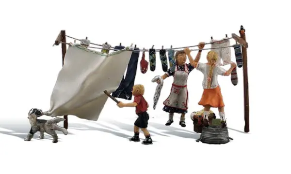 A1936 - Wash Day Getaway (Ho Scale) 1