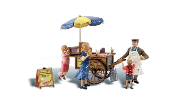A1945 - Wally’S Wiener Wagon (Ho Scale) 1