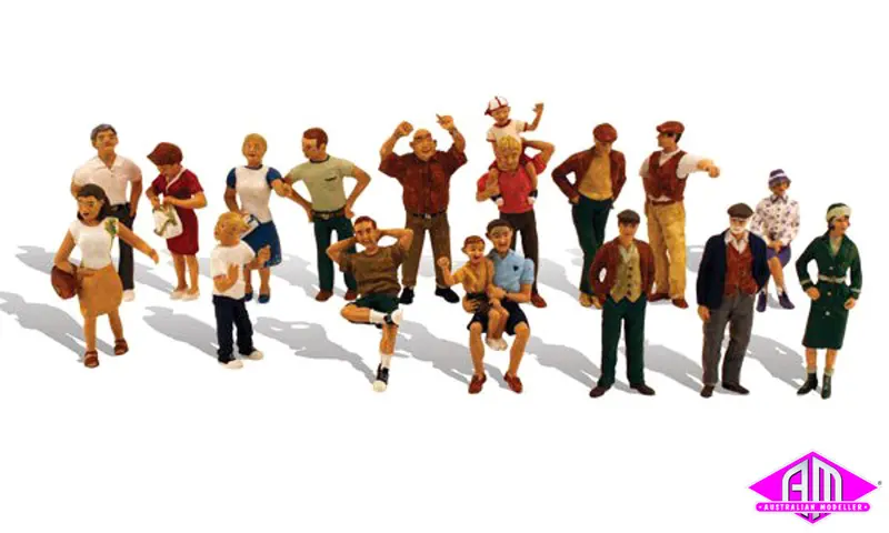 A1958 - Scenic Accents - 16 People (Ho Scale) 1